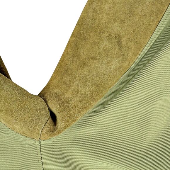 Kerrits Women's XL Sage Full Leather Seat Riding Breeches Pants Equestrian Horse - Picture 6 of 9